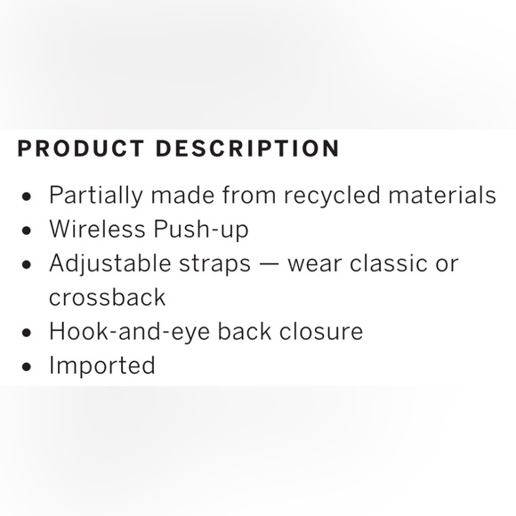 *SOLD* Victoria’s Secret PINK Wear Everywhere Wireless Push Up Bra - Picture 6 of 6